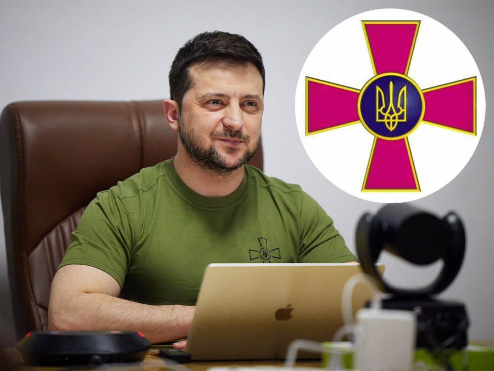 Zelenskyy's shirt featured Ukraine military emblem, not hate symbol