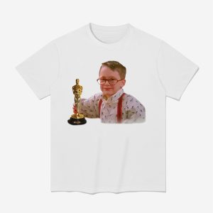 Kevin McCallister Winning Oscar Shirt