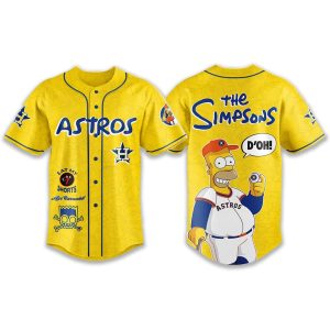 The Simpsons Astros Jersey 2025