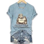 Bear Penguin Est 2025 Social Club Only You Can Prevent Fascism Shirt