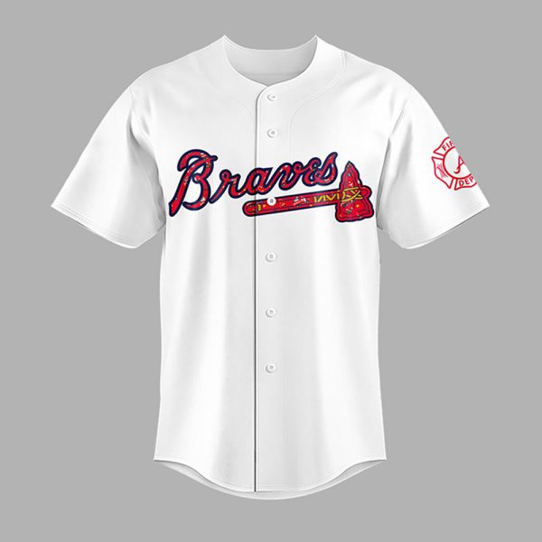 Braves Firefighter Appreciation Night 2025 Jersey1