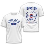Cubs Teacher Appreciation Night Teach Love Inspire Shirt 2025