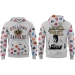Dodgers Breaking Barriers Jackie Robinson 42 Hoodie