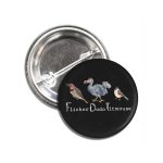 Flicker Dodo Titmouse Animal FDT Brooch