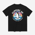 Flippers Up I Stand With The Penguins Shirt