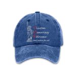 Freedom Democracy Tolerance And Justice For All Print Baseball Cap