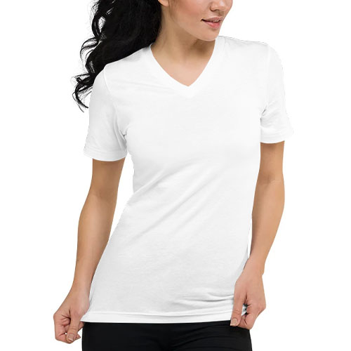 Ladies' V-Neck T-Shirt G500VL