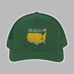 MAGA 2025 Masters Golf Map Trucker Cap