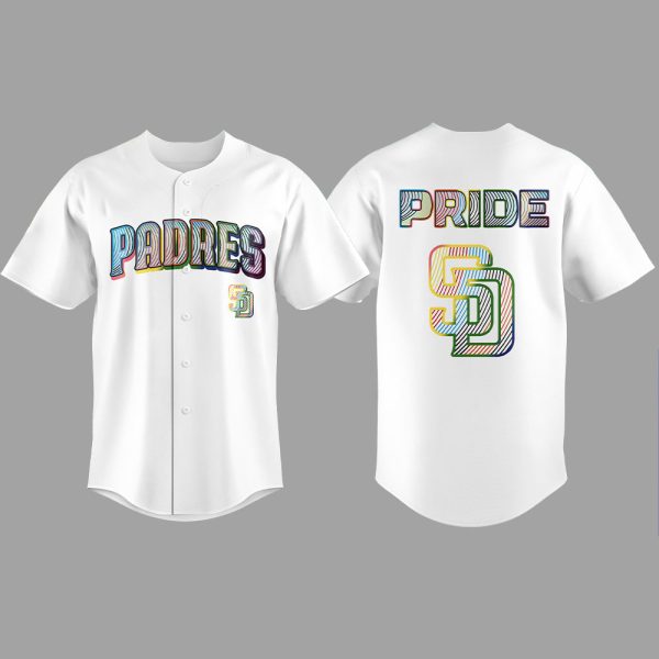 Padres LGBTQ Pride Night 2025 Jersey