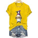 Penguins Against Tariffs Activist Shirt