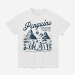 Penguins Against Tariffs Funny Trump Tariffs Shirt