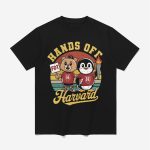 Penguins Smokey Bear Hands Off Harvard Shirt