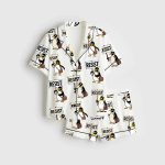 Resist Penguin Activism Hands Off Pajama Set