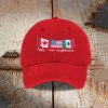 Retro We Heart Our Neighbors USA Canada Mexico Print Baseball Cap 4