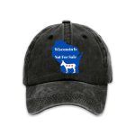 Retro Wisconsin Is Not For Sale Print Baseball Cap