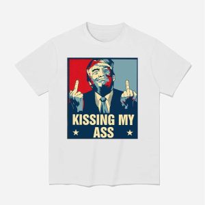 Negotiate Tariffs Kissing My Ass Trump Shirt 1