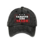 Tariffs Are Taxes Baseball Cap