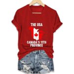 The USA Canada's 11th Province Shirt