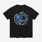 Tigers Teach Love Inspire Teaching Is A Work Of Heart Shirt