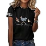Women's Animal FDT Flicker Dodo Titmouse Print T-Shirt
