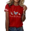 Womens Animal FDT Flicker Dodo Titmouse Print T Shirt 5
