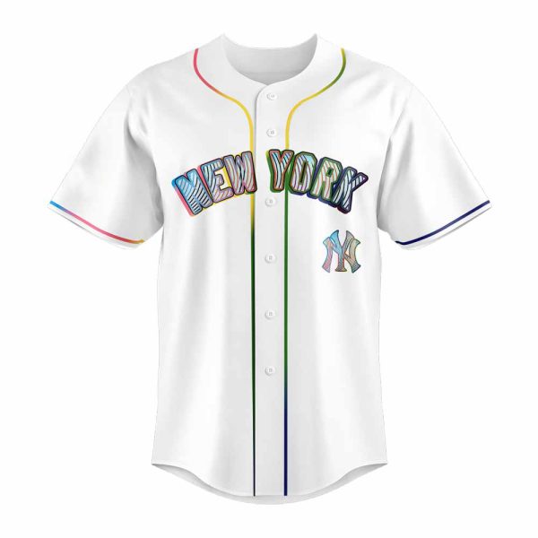 Yankees LGBTQ Pride Night 2025 Jersey 2