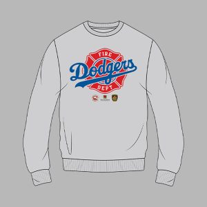 2025 Dodgers Firefighter Appreciation Night Sweatshirt Giveaway