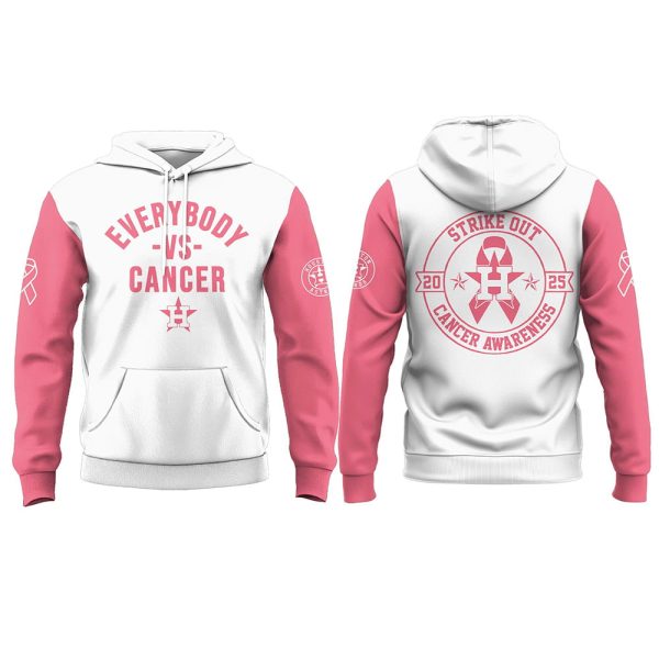 2025 Astros Everybody Vs Cancer Hoodie