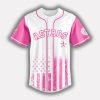 2025 Astros x Breast Cancer Awareness Game Night Jersey 2