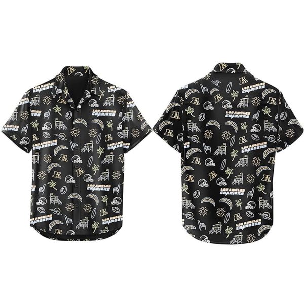 2025 Cameron Dicker Chargers Hawaiian Shirt