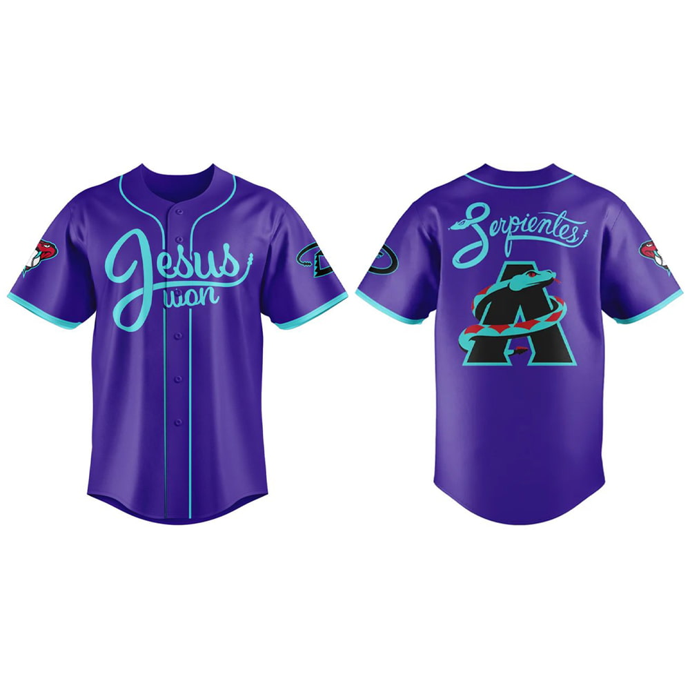 2025 Diamondbacks Jesus Won City Connect Jersey 2025 Diamondbacks Jesus Won City Connect Jersey