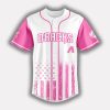 2025 Diamondbacks x Breast Cancer Awareness Game Night Jersey 2