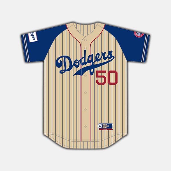 2025 Dodgers Black Heritage Night Jersey Giveaway