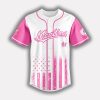 2025 Marlins x Breast Cancer Awareness Game Night Jersey 2