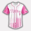 2025 Phillies x Breast Cancer Awareness Game Night Jersey 2