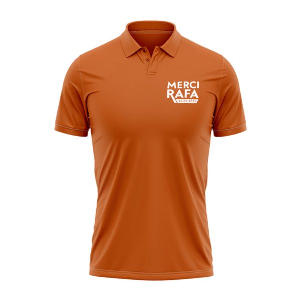 2025 Rafael Nadal Merci Rafa Polo Shirt 2