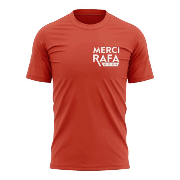 2025 Roland Garros Merci Rafa Shirt 2