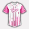 2025 Twins x Breast Cancer Awareness Game Night Jersey 2