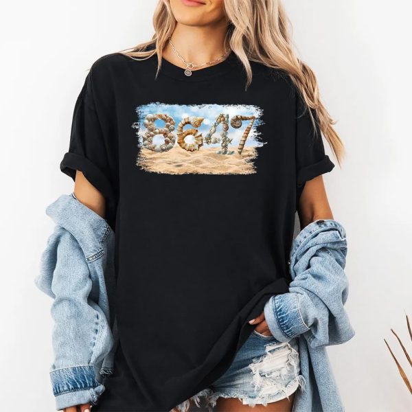 8647 Beach Seashells Shirt 2