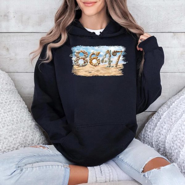 8647 Beach Seashells Shirt 4