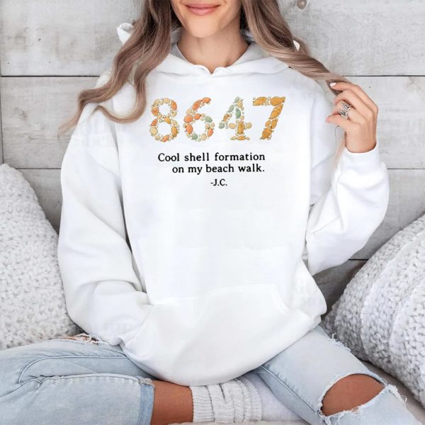 8647 Cool Shell Formation On My Beach Walk Shirt 4