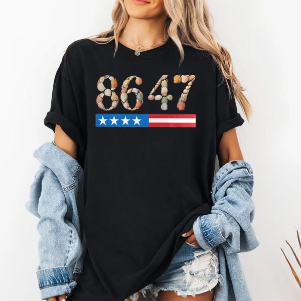 8647 Seashells Trump America Shirt 2