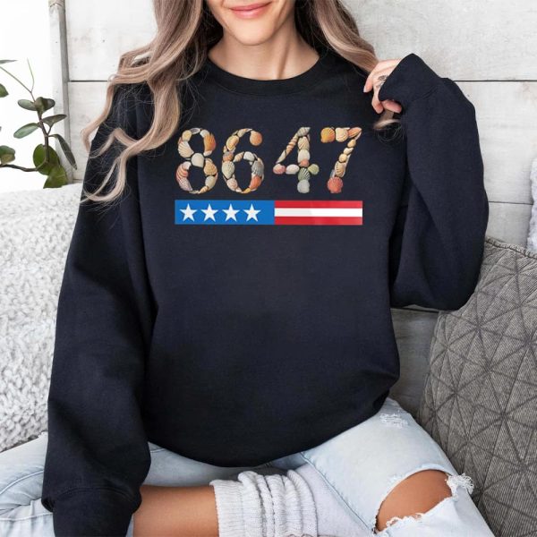 8647 Seashells Trump America Shirt 3