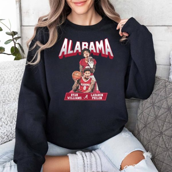 Alabama Ryan Williams And Labaron Philon Shirt 3