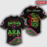 Alpha Kappa Alpha Juneteenth Day They Not Like Us 2025 Jersey