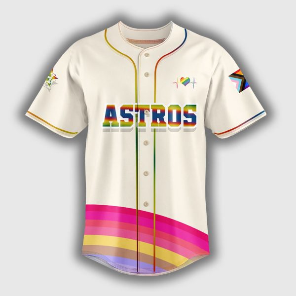 Astros 2025 Pride Month Be Proud Of Yourself Jersey 2