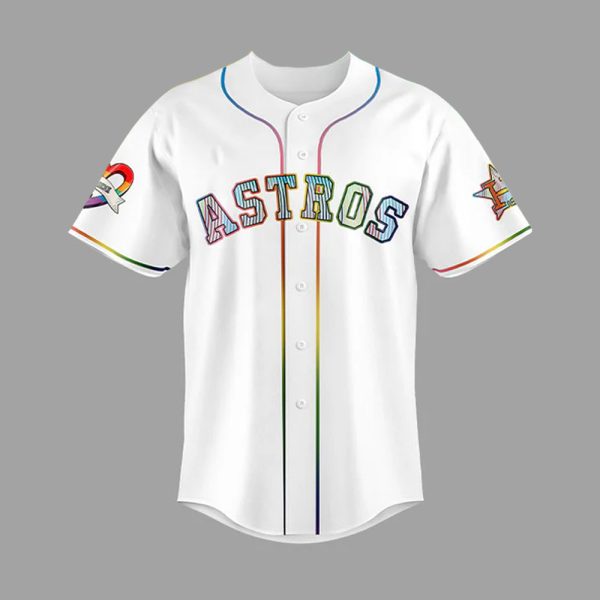Astros LGBTQ Pride Night 2025 Jersey 2
