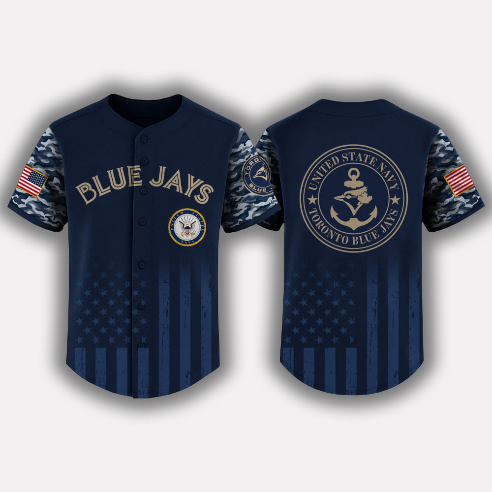Blue Jays US Navy Appreciation Night 2025 Baseball Jersey Blue Jays US Navy Appreciation Night 2025 Baseball Jersey
