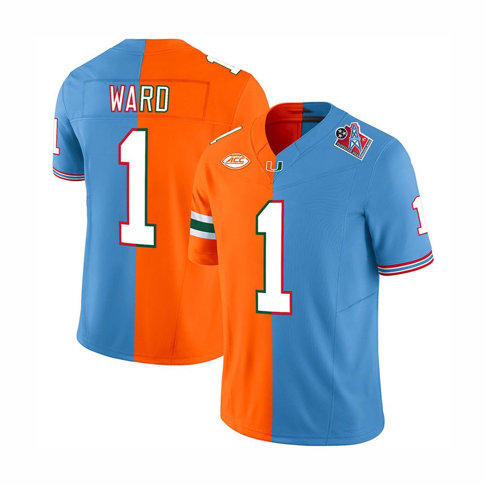 Cam Ward Half Hurricanes And Titans Jersey Cam Ward Half Hurricanes And Titans Jersey