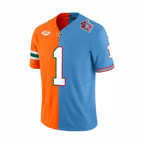 Cam Ward Half Hurricanes And Titans Jersey 2